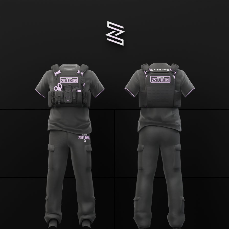 Aperçu de la tenue staff